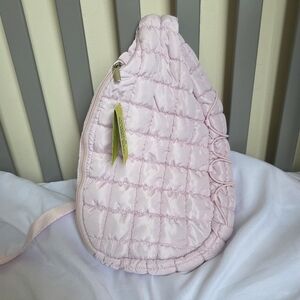 Pickle O' Joe Quilted Sling Pickleball Bag New with Tag - Dusty Pink